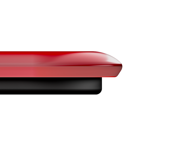 Pulsar Superglide V3 Glass Pad Type-S - XL - Rot