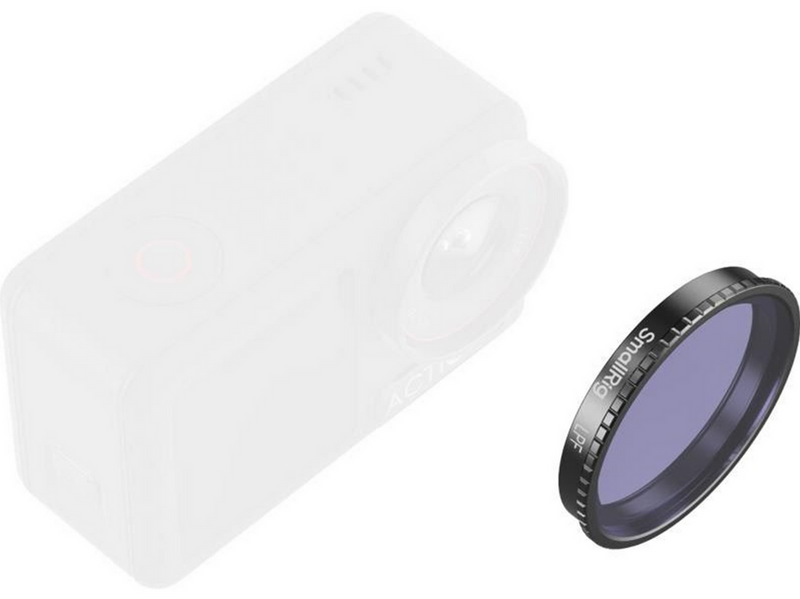SmallRig 5837 Attachable Light Pollution Reduction Filter for DJI Osmo Action 5 Pro / 4