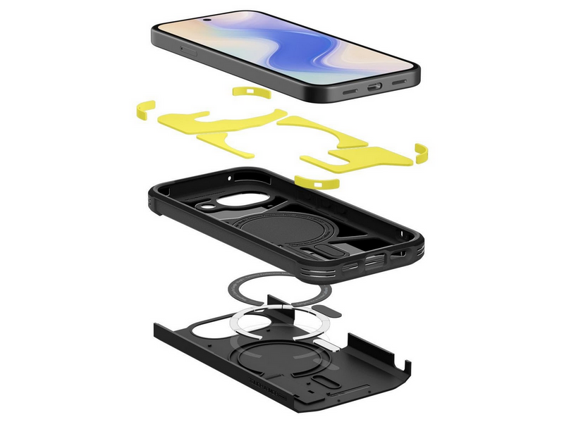 Spigen Tough Armor MagSafe - Black - Google Pixel 10a