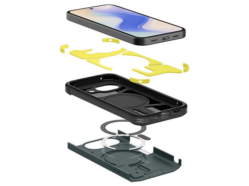 Spigen Tough Armor MagSafe - Abyss Green - Google Pixel 10a