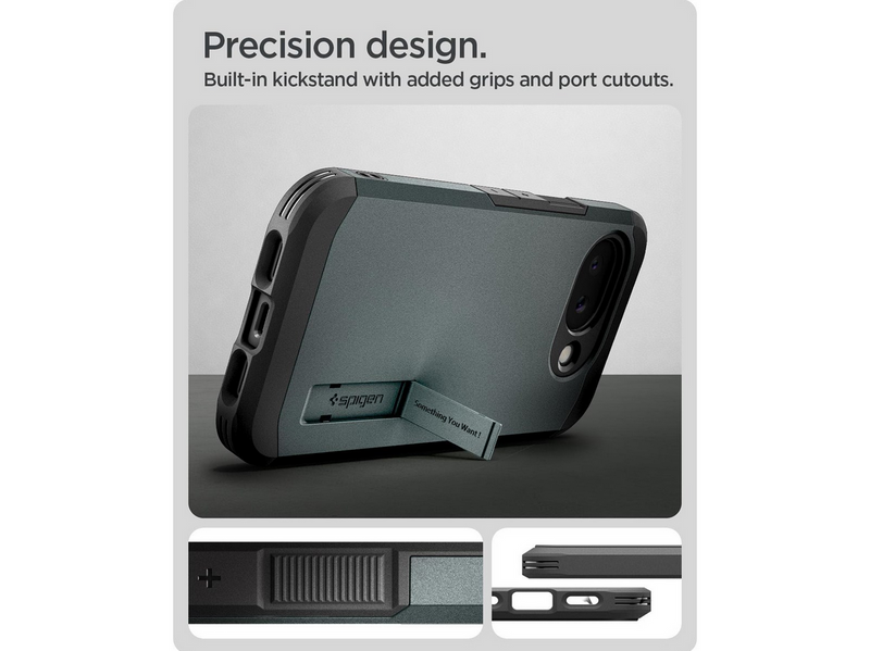 Spigen Tough Armor MagSafe - Abyss Green - Google Pixel 10a