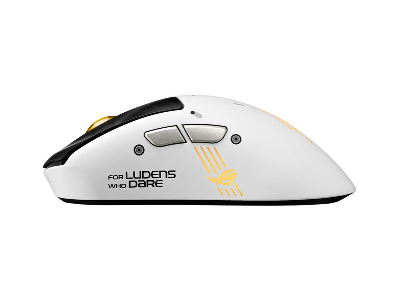 ASUS ROG Keris II Origin - Kojima Edition - Gaming Maus (Weiß mit RGB Licht)