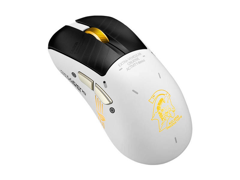 ASUS ROG Keris II Origin - Kojima Edition - Gaming Maus (Weiß mit RGB Licht)