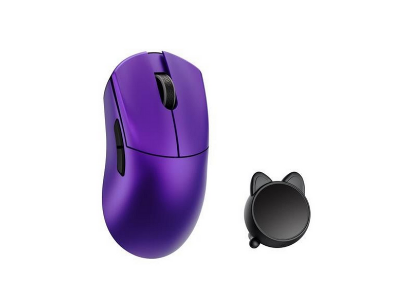 WLMouse HUAN Stainless Magnesium Alloy / Wireless 8K - Gaming Maus (Lila)