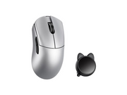 WLMouse HUAN Stainless Magnesium Alloy / Wireless 8K - Gaming Maus (Silber)