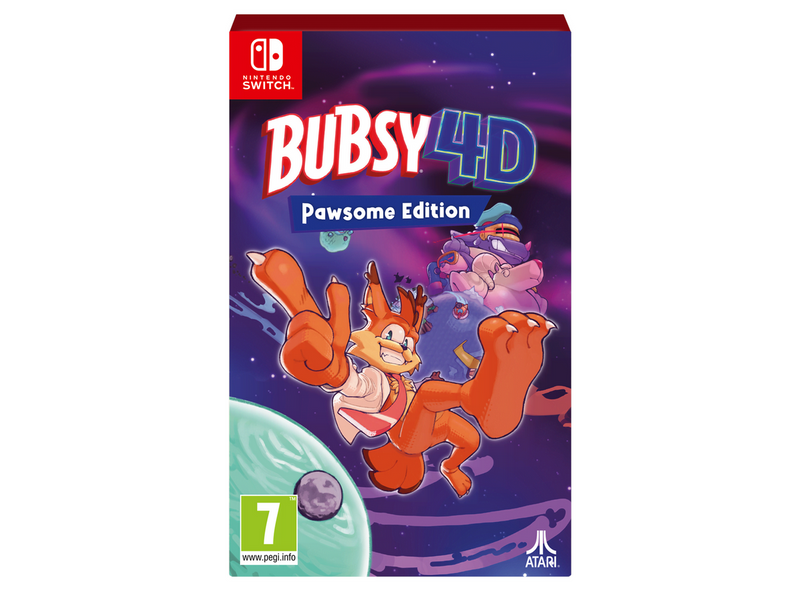 Bubsy 4D (Pawsome Edition) - Nintendo Switch - Plattform - PEGI 7