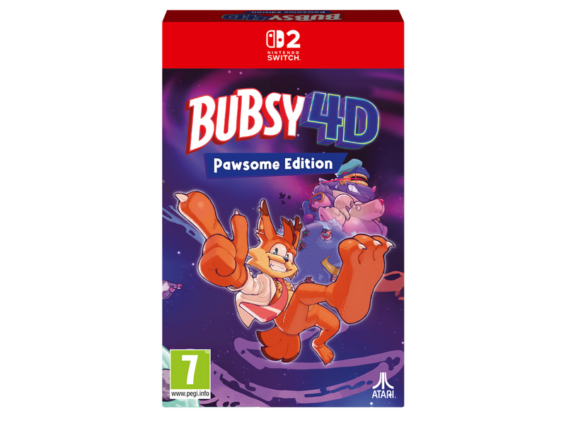 Bubsy 4D (Pawsome Edition) - Nintendo Switch 2 - Plattform - PEGI 7