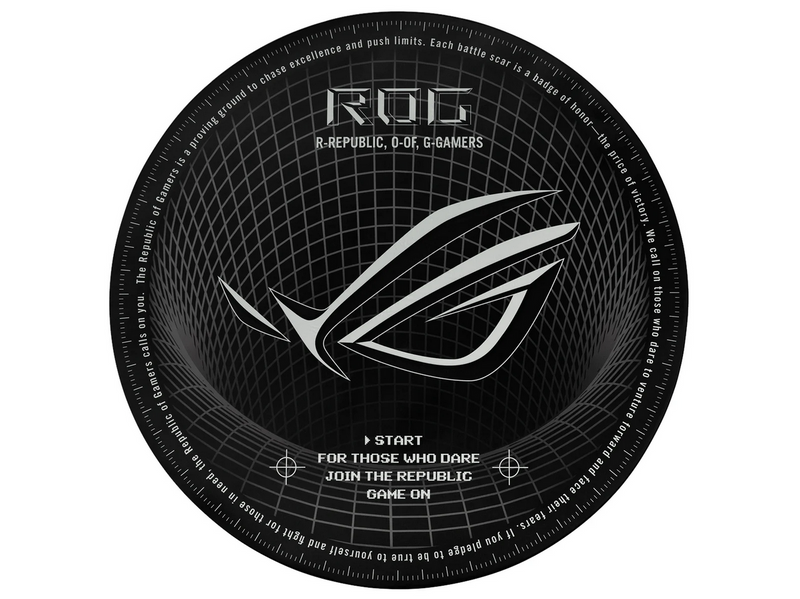ASUS ROG Cosmic Mat II - Schwarz