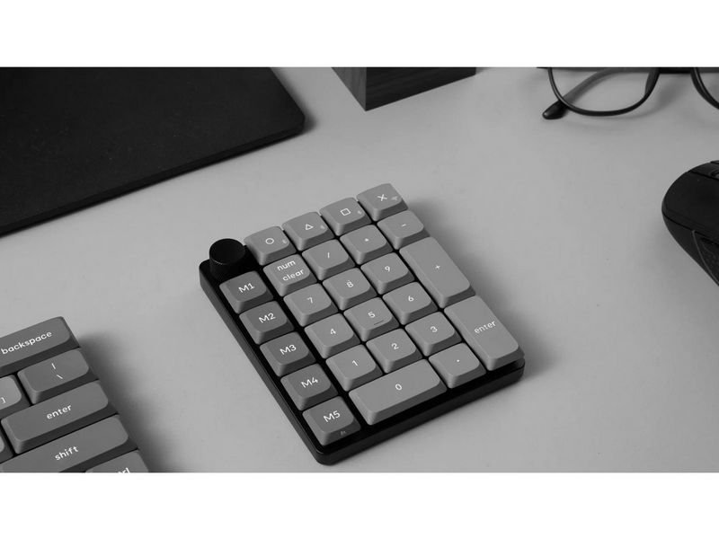 Keychron K0 Max QMK Wireless Custom Numpad - Numpad - Schwarz