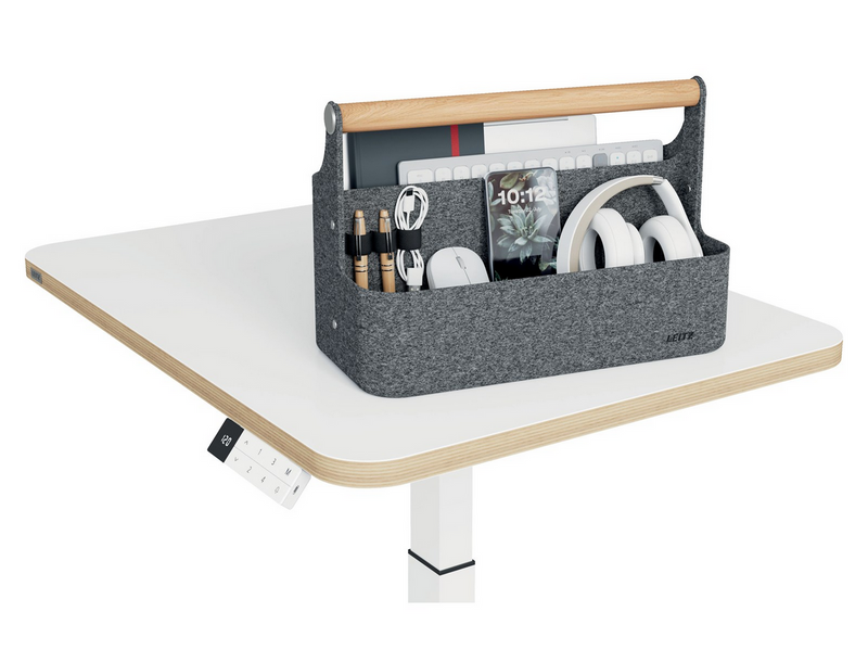 Leitz Schreibtisch Organizer mit Griff, aus Filz