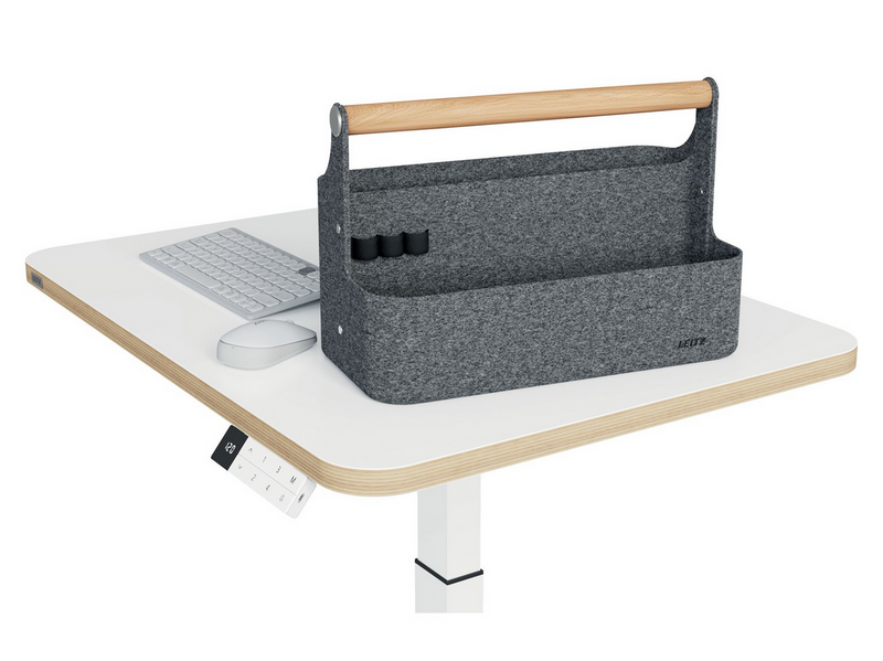 Leitz Schreibtisch Organizer mit Griff, aus Filz