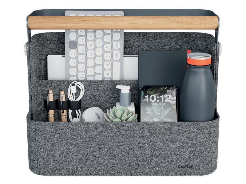 Leitz Hängender Schreibtisch Organizer mit Griff, aus Filz