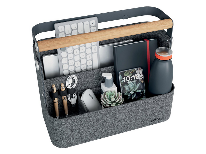 Leitz Hängender Schreibtisch Organizer mit Griff, aus Filz