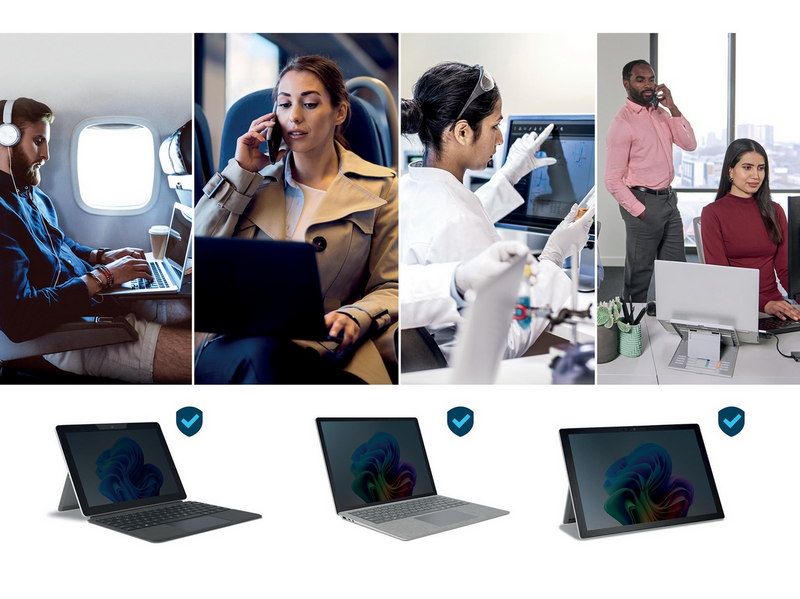 Kensington 13.8" Blickschutzfilter - 2-fach, abnehmbar für Surface Laptop 7