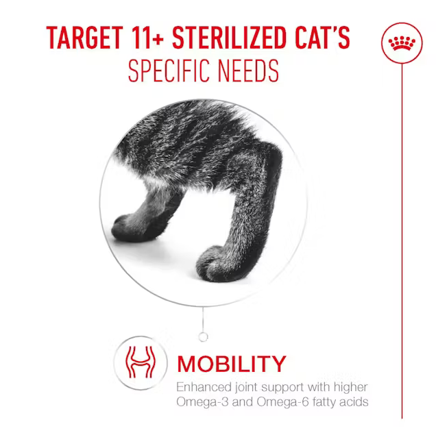 Royal Canin Ageing 11+ Sterilised Dry Food for Cats 4kg