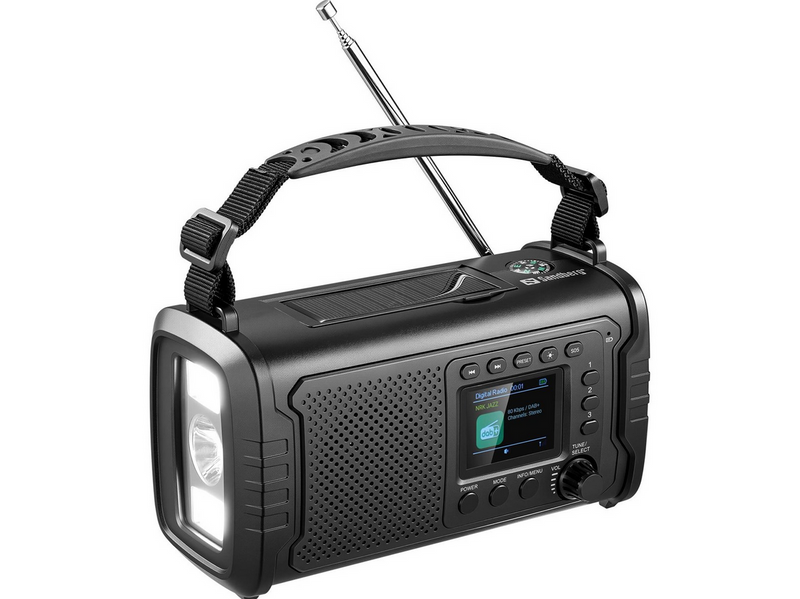 Sandberg Survivor DAB+ Radio All-in-1 20000 - DAB+/FM