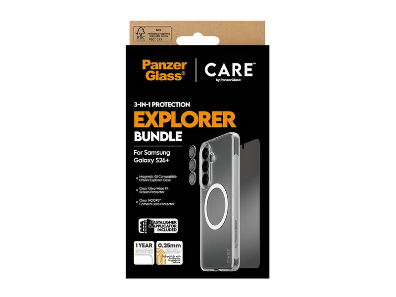 PanzerGlass 3-in-1 Bundle Samsung Galaxy S26+
