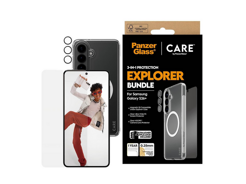 PanzerGlass 3-in-1 Bundle Samsung Galaxy S26+