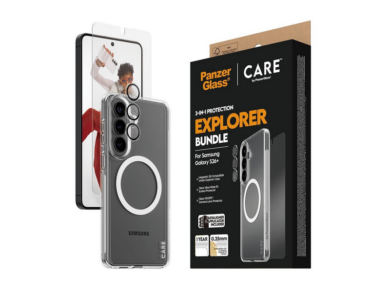 PanzerGlass 3-in-1 Bundle Samsung Galaxy S26+
