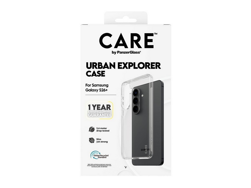 CARE by PanzerGlass Urban Explorer Case Transparent Samsung Galaxy S26+