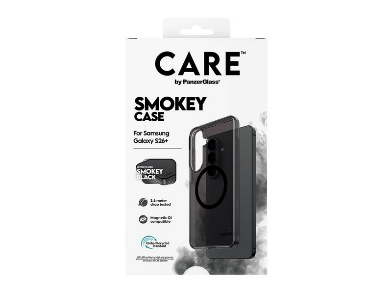 CARE by PanzerGlass Urban Explorer Case Smokey w. Black Qi Samsung Galaxy S26+