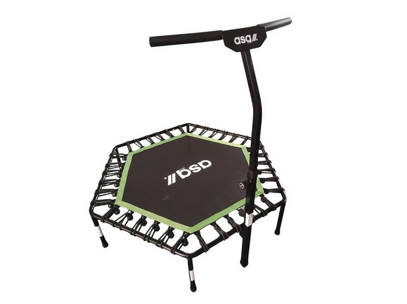 ASG Fitness Trampoline w. adjustable handle