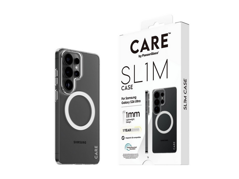 CARE by PanzerGlass SL1M Case Transparent Samsung Galaxy S26 Ultra