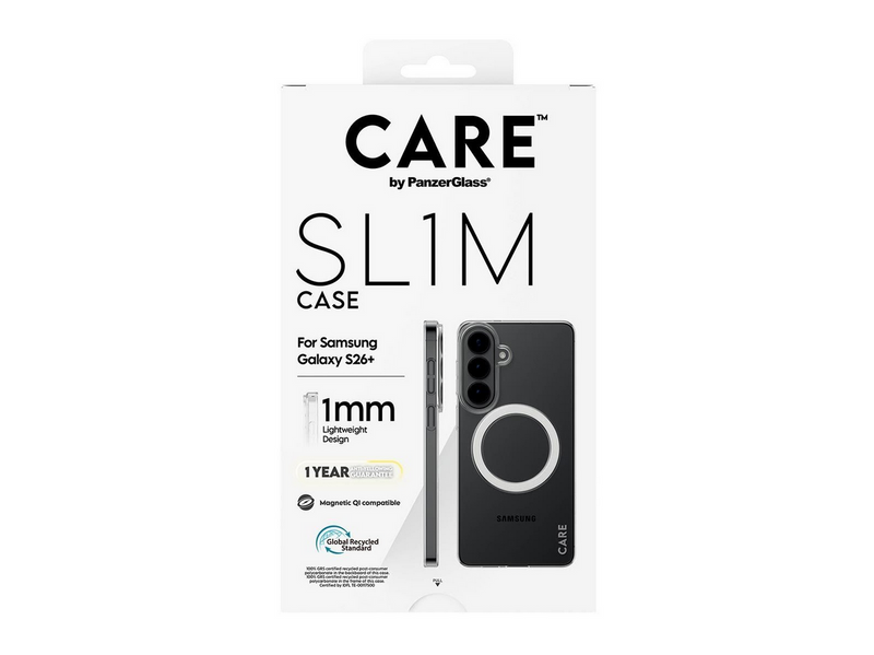 CARE by PanzerGlass SL1M Case Transparent Samsung Galaxy S26+