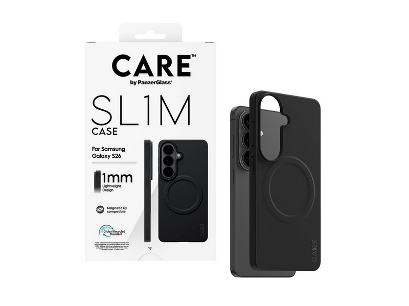 CARE by PanzerGlass SL1M Case Black Samsung Galaxy S26