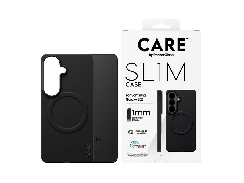 CARE by PanzerGlass SL1M Case Black Samsung Galaxy S26