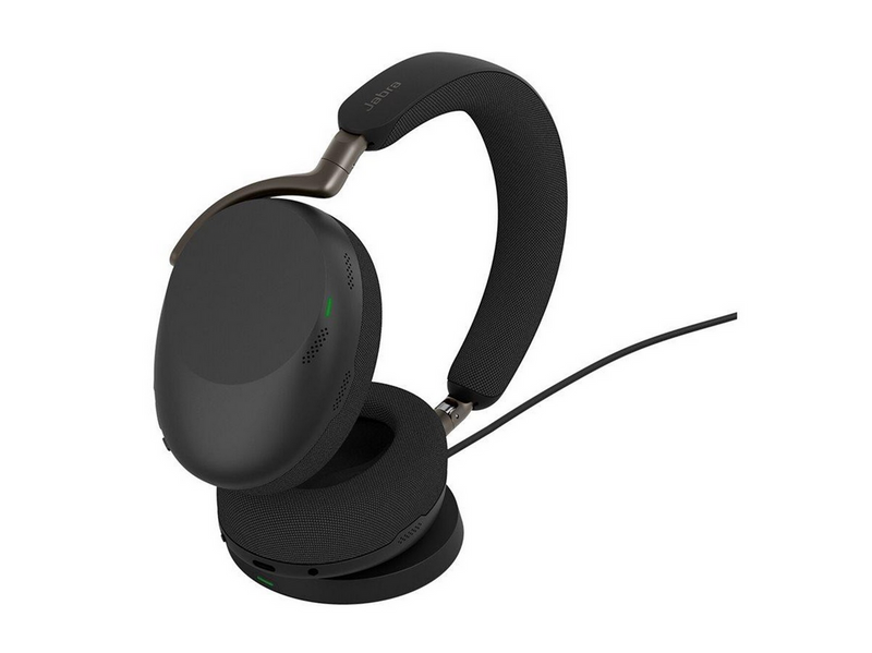 Jabra Evolve3 85 UC Link390c - Black (Incl. Wireless Charging Pad)