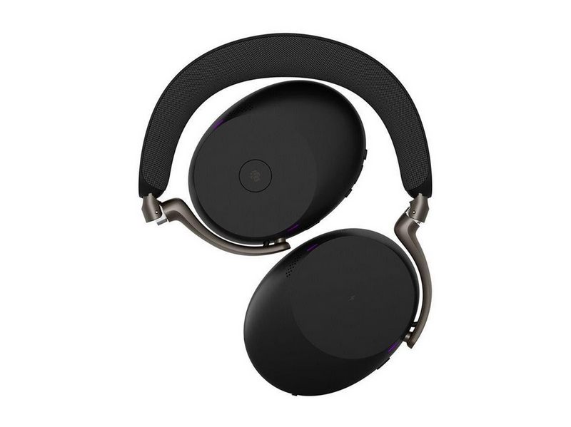 Jabra Evolve3 85 MS Link390a - Black (Incl. Wireless Charging Pad)