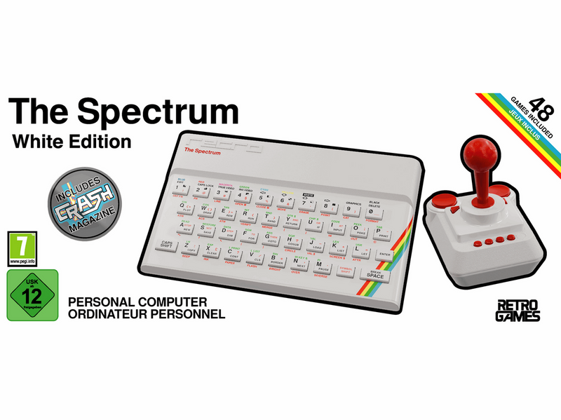 Retro Games The Spectrum (White Edition)