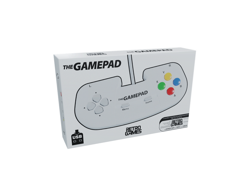 Retro Games THEGAMEPAD - White - Wired Controller