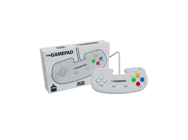 Retro Games THEGAMEPAD - White - Wired Controller
