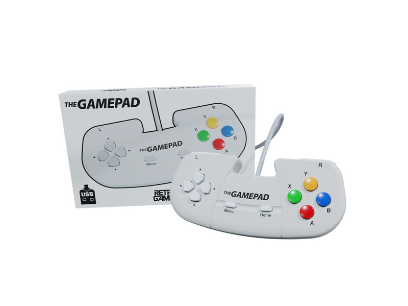 Retro Games THEGAMEPAD - White - Wired Controller