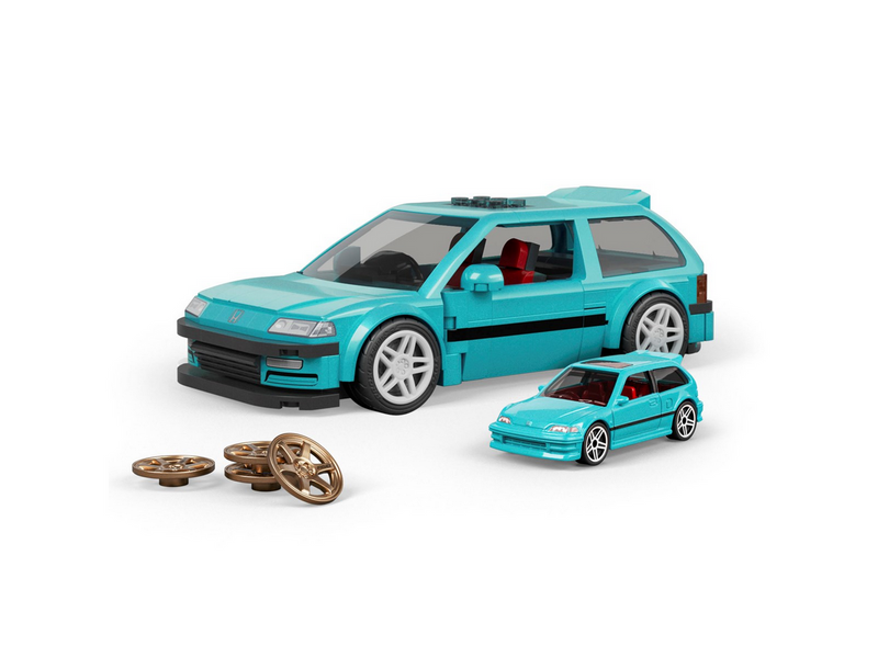 Hot Wheels Brick Shop Speed Series Honda Civic EF