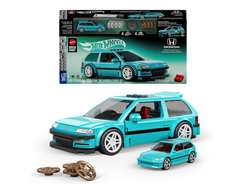 Hot Wheels Brick Shop Speed Series Honda Civic EF