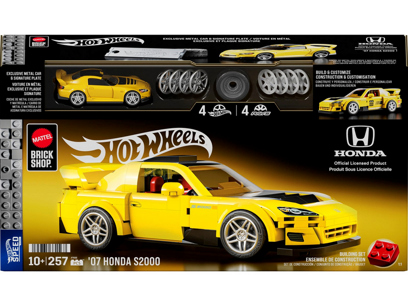 Hot Wheels Brick Shop Speed Series Honda S2000