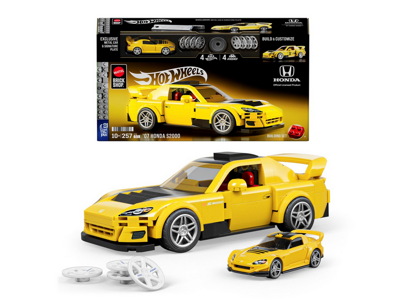 Hot Wheels Brick Shop Speed Series Honda S2000