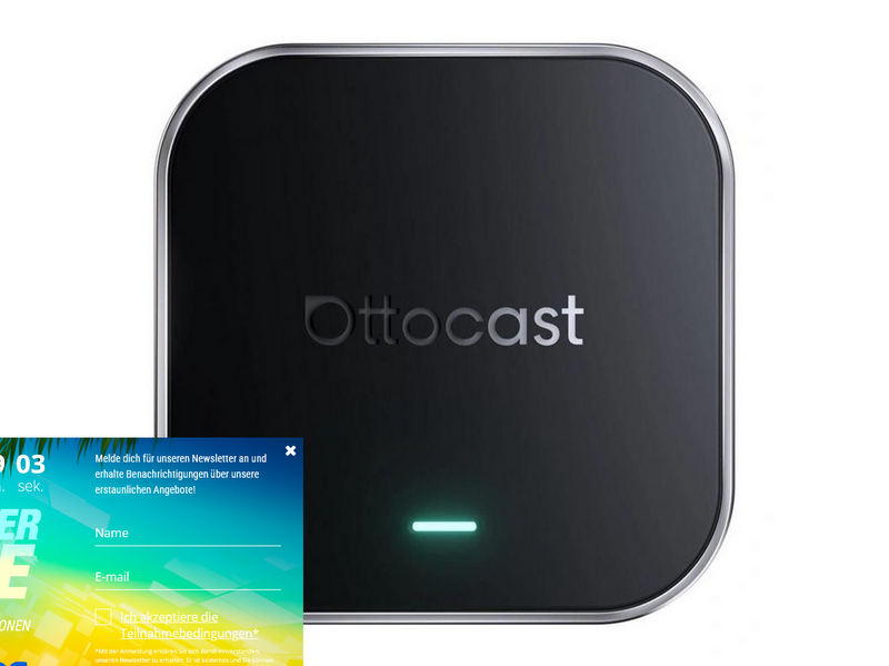 Ottocast OttoAibox E2 Apple CarPlay/Android Auto Wireless Car Adapter