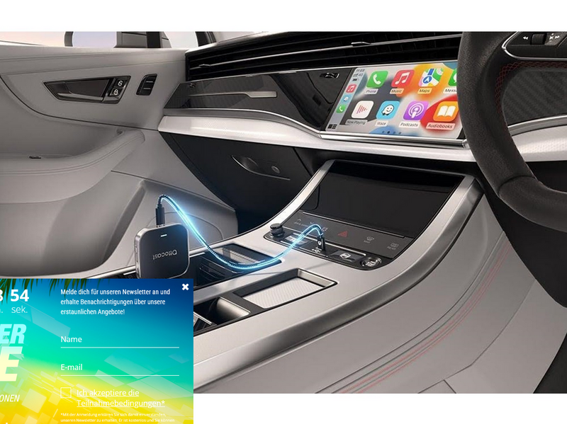 Ottocast OttoAibox E2 Apple CarPlay/Android Auto Wireless Car Adapter