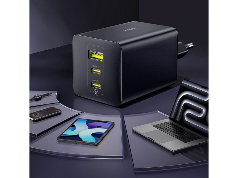 Baseus EnerFill FE11 100W Wall Charger 2 x USB-C + USB-A - Black