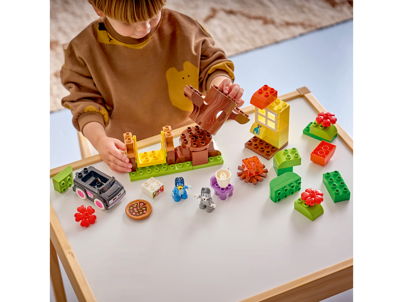 LEGO DUPLO 10469 Pizza-Schwestern mit Muffin und Bluey