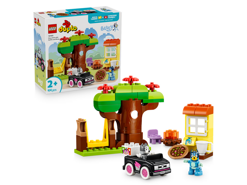 LEGO DUPLO 10469 Pizza-Schwestern mit Muffin und Bluey