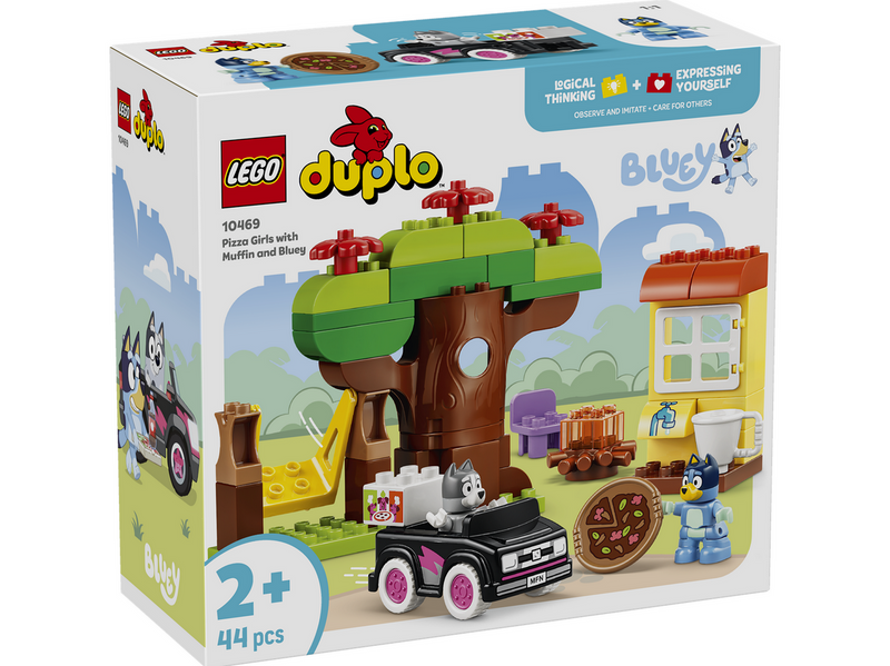 LEGO DUPLO 10469 Pizza-Schwestern mit Muffin und Bluey