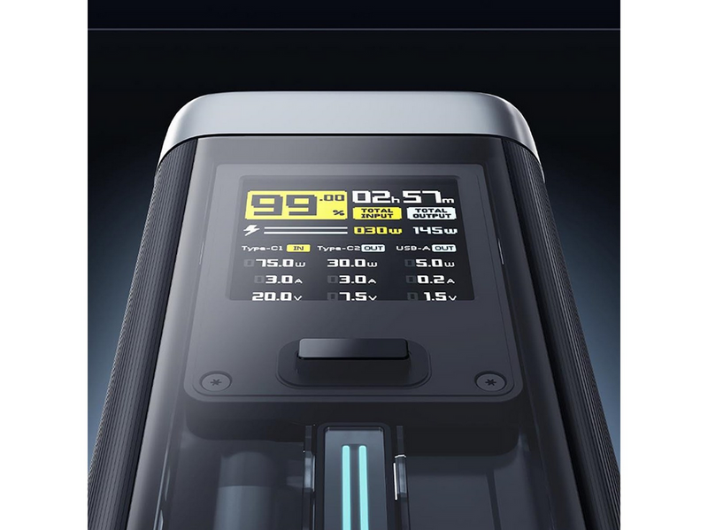 CUKTECH CUK00P23GLBK 210W 2 x USB-C 1 x USB-A - 25000 mAh