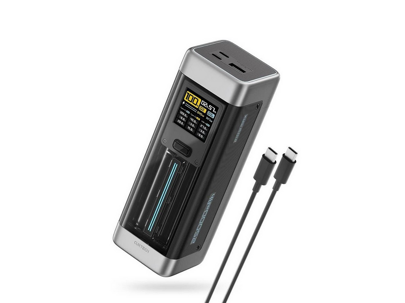 CUKTECH CUK00P23GLBK 210W 2 x USB-C 1 x USB-A - 25000 mAh