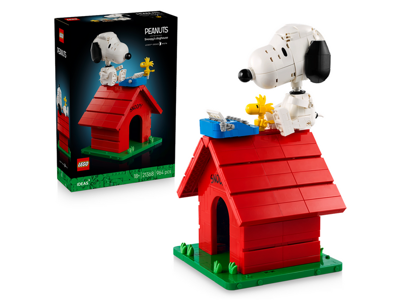 LEGO Ideas 21368 Peanuts: Snoopys Hundehütte
