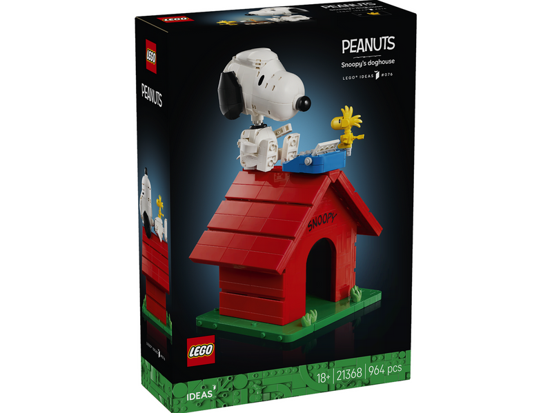 LEGO Ideas 21368 Peanuts: Snoopys Hundehütte
